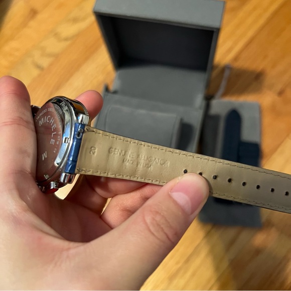 Michele watch with extra band - Picture 4 of 8